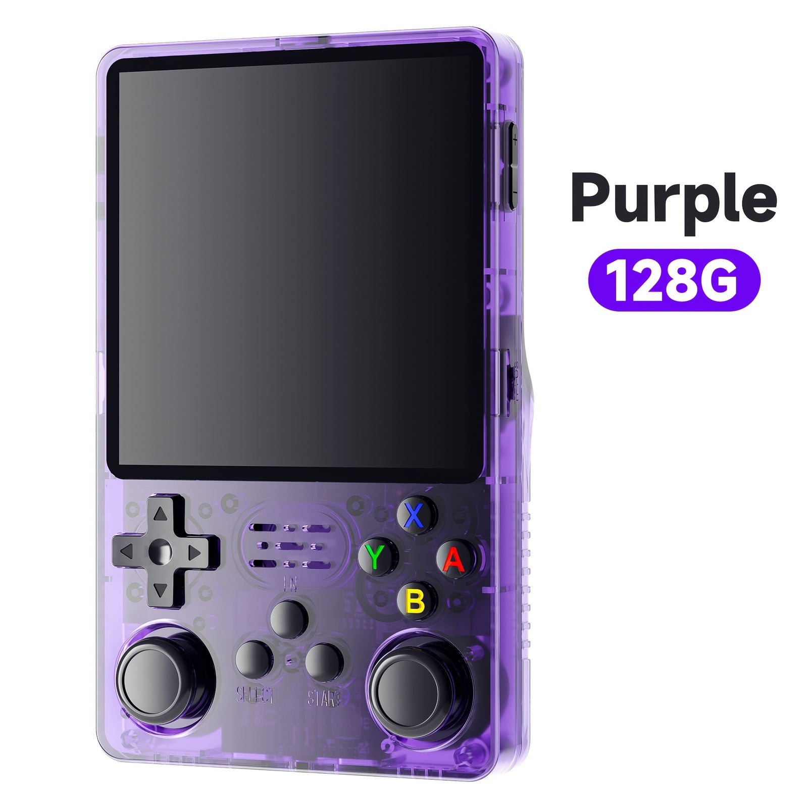 جهاز ألعاب مع بطاقة ذاكرة سعة 128 جيجابايت، نظام تشغيل لينكس، سلس وسهل الاستخدام، شاشة IPS كاملة الزاوية عالية الدقة بحجم 3.5 بوصة، أكثر من 20 نظامًا لتحويل الألعاب القديمة، خيارات طاقة مزدوجة، هدية مثالية للعطلات للأصدقاء والعائلة