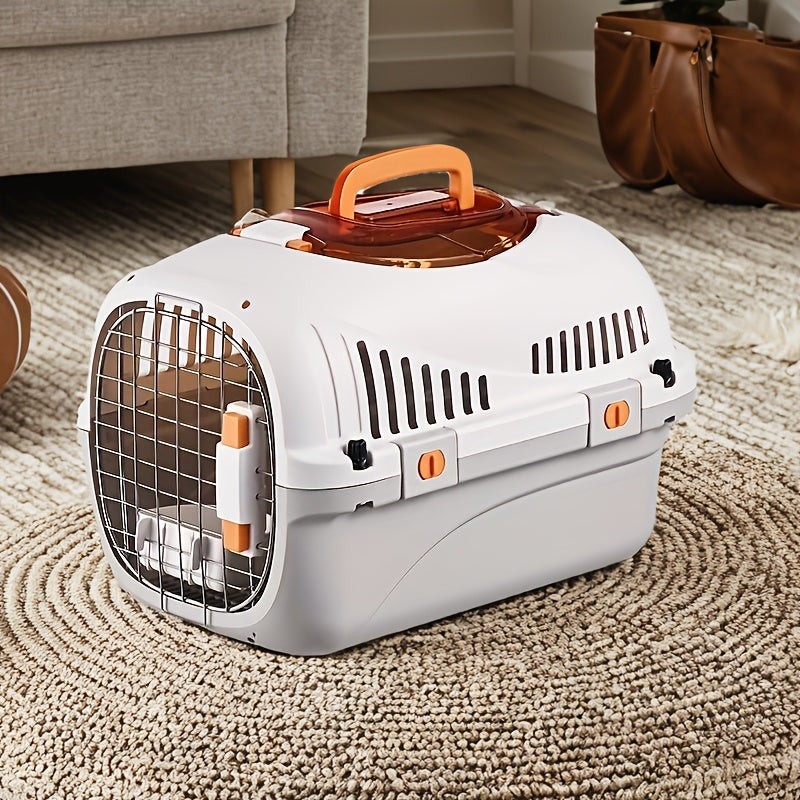 صندوق طيران للحيوانات الأليفة بتصميم احترافي، أنماط ألوان متنوعة، مقاومة عالية للضغط والمساس، تهوية علمية، تناسب مع معايير IATA، عالمي في جميع الفصول، مناسب للسفر والنقل وغيرها من الحالات.