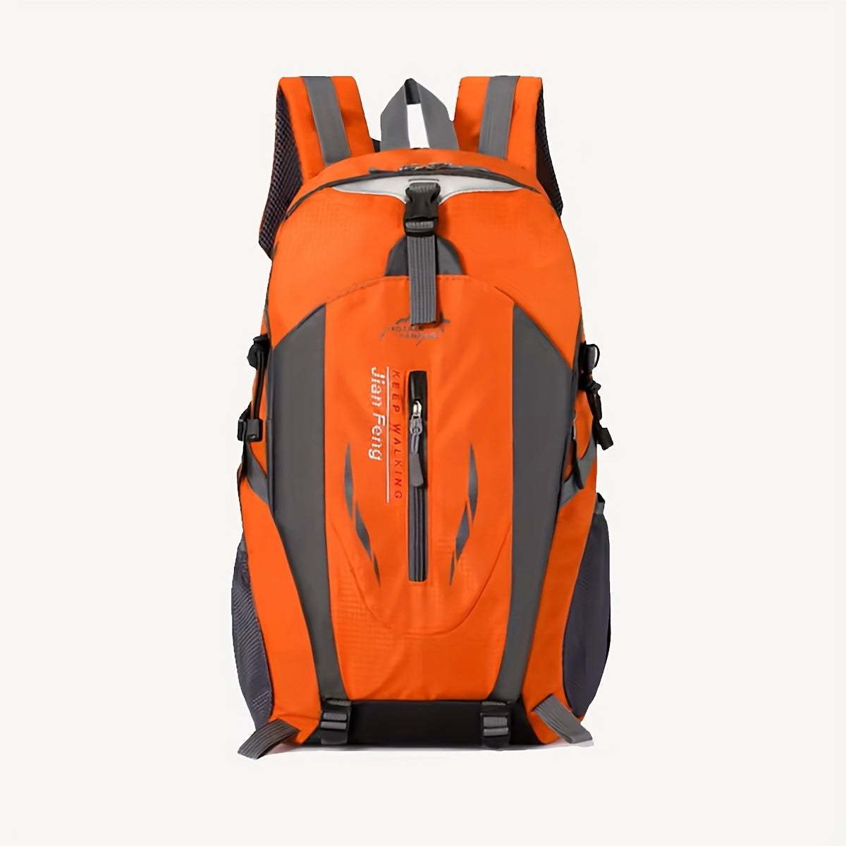 حقيبة ظهر خفيفة الوزن بسعة كبيرة للرجال والنساء - حقيبة يومية خارجية متينة مع أحزمة كتف قابلة للتعديل السريع، بطانة شبكية تسمح بالتهوية ومقصورات متعددة بسحاب - مثالية للتخييم والمشي لمسافات طويلة والسفر (أسود)، حقائب تخييم أساسية، حقيبة أنيقة للمشي لمسافا