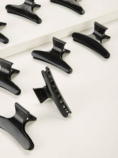 أداة تصفيف الشعر مشبك شعر على شكل فراشة 12 قطعة ، أدوات الشعر، منتجات وإكسسوارات الشعر للصالون الحلاقة والعناية الجمالية ، الضروريات السفرية