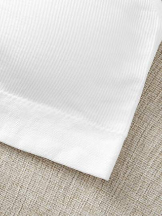 Shein Underwear&Sleepwear Basics مجموعة سوتيان مقلم - 2 عبوة