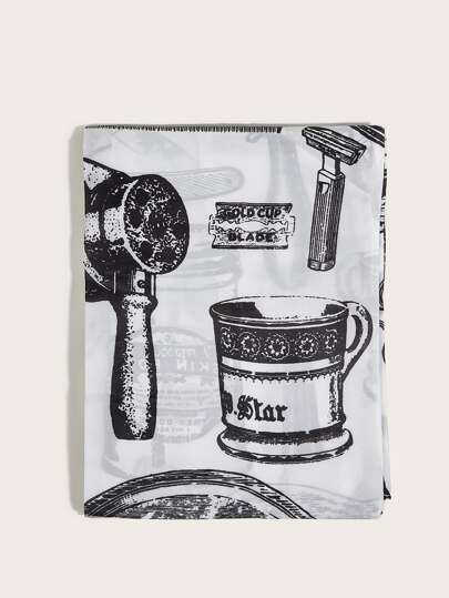 قطعة واحدة رداء الحلاقة المطبوع بنقش التنين، رداء عدم الالتصاق لصبغ الشعر ، اكسسوار تسريح الشعر الاحترافي لمحلات الحلاقة والمنتجات والأدوات المناسبة لحاجات صالون التجميل وأساسيات السفر