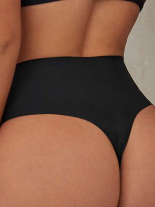 SuitURBody سروال داخلي بحمالات بدون عرض شبكي متباين