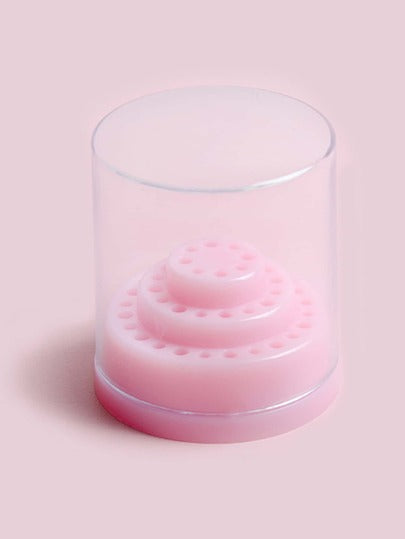 صندوق تخزين رأس طحن فن أظافر 48 فتحة