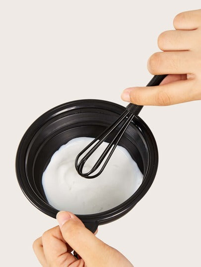 خلط صبغة الشعر، 1/3/5/10 قطع من مضرب البلاستيك لخلط كريم صبغة الشعر DIY لصالون الحلاقة والحلاقين، مضرب لخلط ألوان صبغات الشعر - مزيج حركي يدوي لكريم صبغة الشعر - مضرب بلاستيكي للصالون وحلاقين لخلط صبغات الشعر - للخلط والضرب والتحريك (أسود وأصفر...