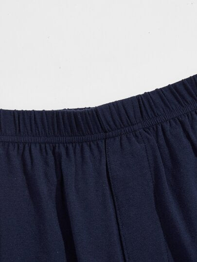 Manfinity بوكسر رجالي بلون موحد 4 قطع