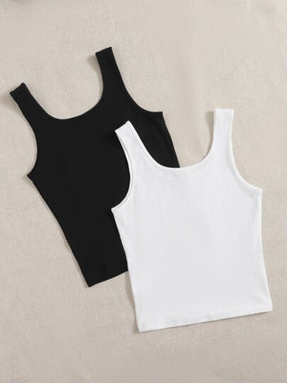 EZwear بلايز بحمالات الصاف كاجوال