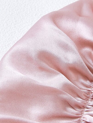 MOTF PREMIUM حرير طبيعي 100٪ قبعة شعر للاستخدام اليومي، بمناسبة عيد الحب، قياس 16مم