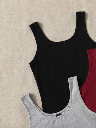 EZwear حذاء تانك توب صلب 3 قطع ، ملابس علوية الخروج
