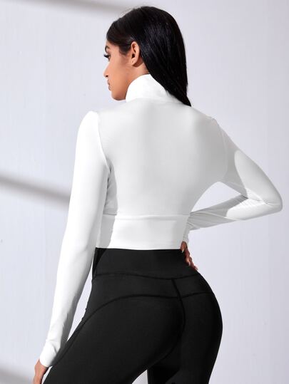 Sport Studio جاكيت رياضي سستة قصير