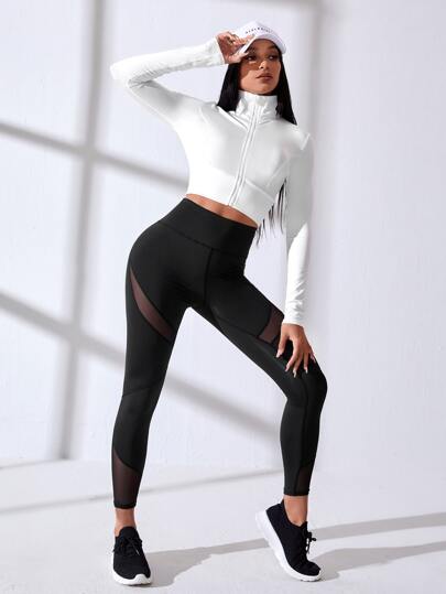 Sport Studio جاكيت رياضي سستة قصير