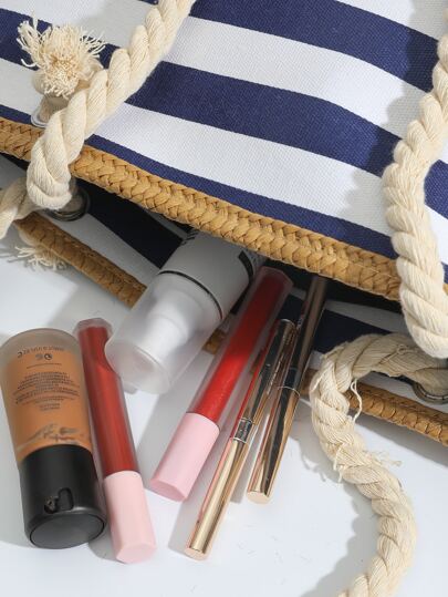 حقيبة كتف مخططة حقيبة مدرسية للخريجين، للبنات المراهقات، الطلبة المبتدئين، الطلبة الثانويين والطلبة الجامعيين، مثالية للخارج، السفر والعودة إلى المدرسة، حقيبة واسعة عصرية، أفضل أفكار إلهام خريفية