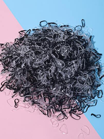 ربطة شعر بسيطة طفلة صغيرة - 2000 قطعة