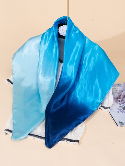 نسيج شبكي فاخر متدرج خفيف الوزن 1 قطعة أومبري لتزيين مظهرك، للباندانا الموسيقية أو ارتداءه كحزام في الشعر أو على الرأس ، مثالي لتطوير مظهرك