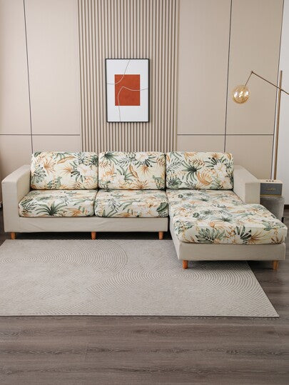 غطاء مقاعد وسادة نمط زهر قطعة واحدة