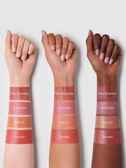 SHEGLAM أحمر خدود سائل Color Bloom Dayglow بلمسة نهائية لامعة-Love Cake Glowing Gel Cream Blush يدوم طويلاً ولا يتلاشى، ذو صبغة عالية، خفيف الوزن، يدوم طويلاً، ناعم، أحمر خدود، هدايا ، عيد الميلاد، الشتاء، وردي، بني عيد الأب التخرج عيد الميلاد...