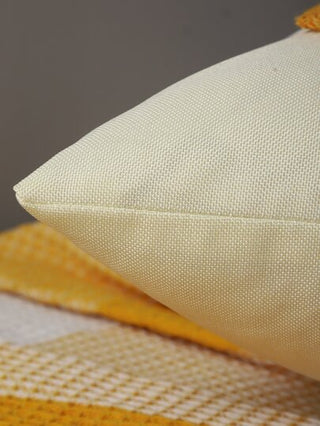 Miater غطاء وسادة بدون حشوة مطرز بعبارة قطعة واحدة