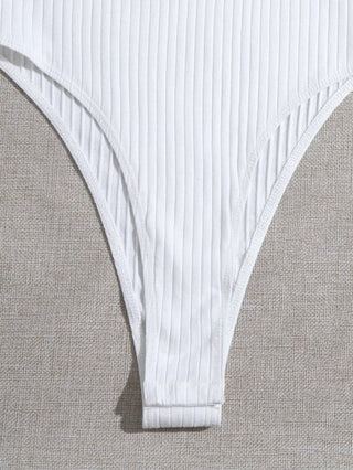 EZwear بدسويت تي شيرت محبوك مضلع مقلم نمط الخس