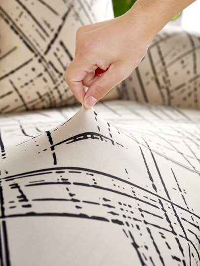 غطاء مقاعد نمط مربع النقش مطاط قطعة واحدة