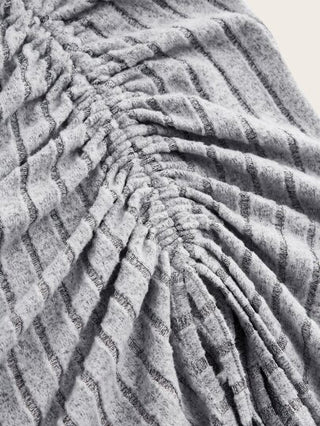 EZwear تنورة رباط فتحة للفخذ