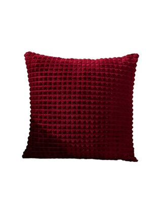 كيس وسادة رمي بلون خالص وغطاء وسادة مربع بدون حشو لغرفة نوم الأريكة