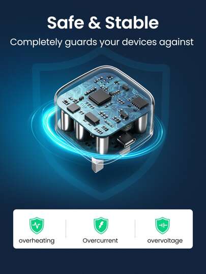 UGREEN شاحن سريع من UGREEN بقوة 20 واط متوافق مع محول آبل USB-C 20 واط، متوافق مع محول آيفون، ومع آيباد وآيباد برو 2022، ومع سلسلة آيفون 15 و14 و13 برو ماكس، مناسب للسفر والمكتب والسكن والمنزل