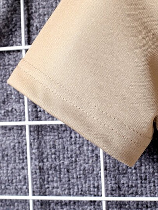 SHEIN تي شيرت 2 في 1 تفاصيل مرقع بعبارة ولد طفل