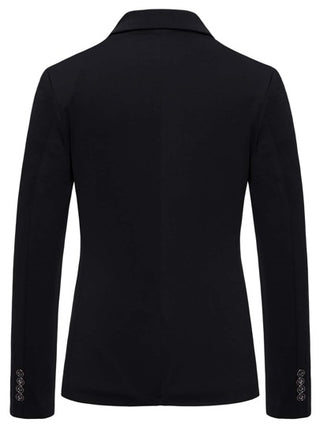 Manfinity Mode جاكيت ياقة مطوي مسنن زر احادي للرجال