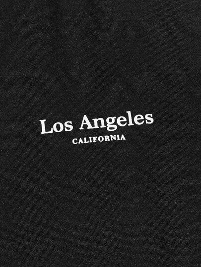 Manfinity ModaGents قمصان رجالية موائمة بقبة مستديرة وأكمام قصيرة قطنية كاجوال بشعارات ورسومات حروفية بوليستر بسيطة