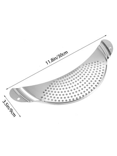 يربك المطبخ مانعة للتسرب مرشح غسل المطبخ الفولاذ المقاوم للصدأ وعاء مصفاة باليد وعاء تجفيف الفاكهة