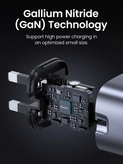 UGREEN شاحن UGREEN PD 30 واط من جاليوم نترايد للشحن السريع من USB-C ، متوافق مع هواتف آيفون 16 و 15 و 14 و 13 برو ماكس ، بيكسل ، جالاكسي إس 23/إس 22/نوت 10 ، آيباد ميني/برو ، مناسب للسفر والمكتب والسكن المنزلي