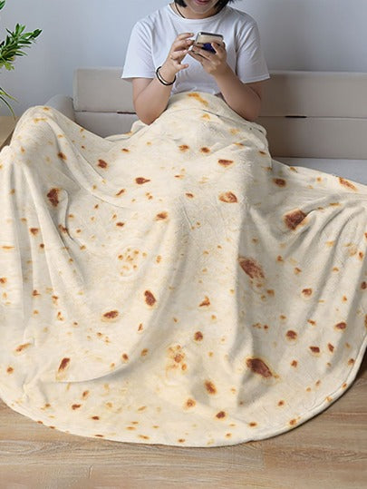 قطعة واحدة بوريتو نمط بطانية خيالي قماش رمي بطانية للأريكة والسرير