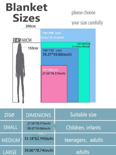 غطاء بطانية مزخرف بكرات مخملية فانيلا