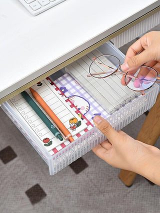 قطعة واحدة موحد اللون درج قرطاسية تخزين أسلوب أساسي متعدد الأغراض حامل مكتبي الى مكتب قرطاسية تخزين