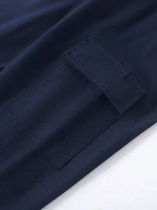 SHEIN بنطلون كارجو جيب جانبي قلاب ولد طفل