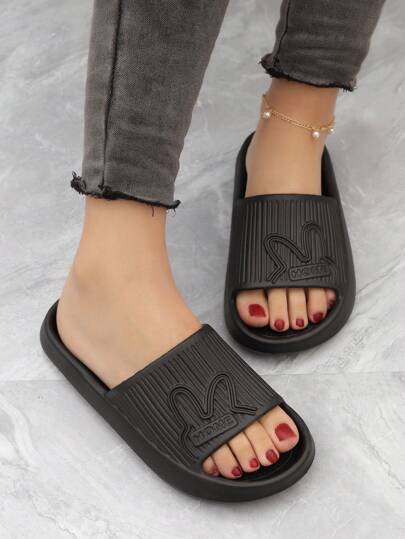 شبشب عصري للنساء ، شبشب بحروف واحد من EVA برسومات الحروفرمضان