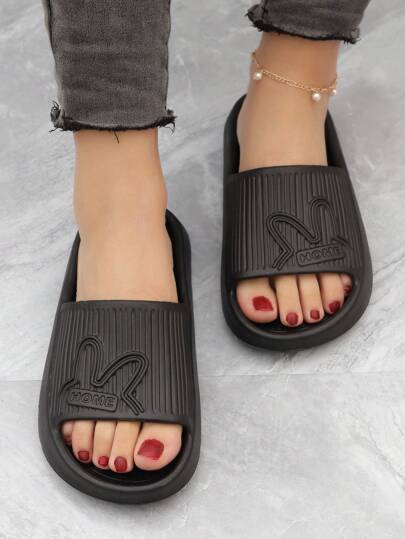 شبشب عصري للنساء ، شبشب بحروف واحد من EVA برسومات الحروفرمضان