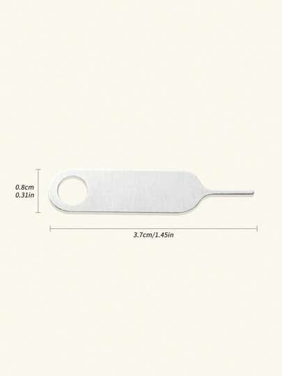 20 قطعة سبائك الألومنيوم بطاقة SIM أداة إزالة طبق حقنة دبوس إبرة مفتاح مزيل الى هاتف