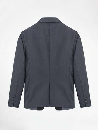 CLOUDSTYLE جاكيت للرجال بتفاصيل رفرف و معطف و بنطلون بدلة