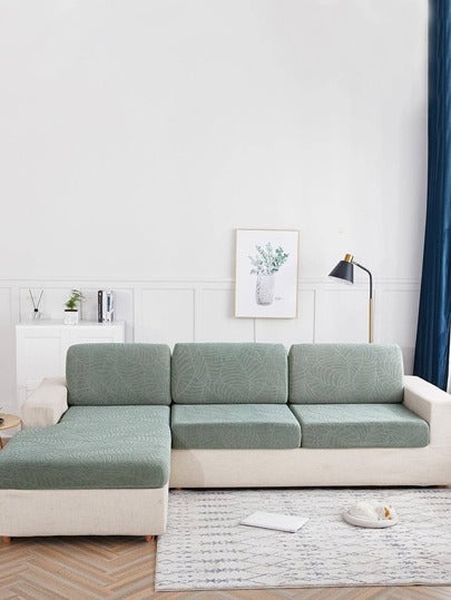 غطاء وسادة أريكة جاكار مطاط اريكة مقعد حديث اوراق اشجار جاكار تصميم ضد للماء الى الجميع موسم قطعة واحدة