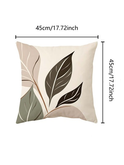 قطعة واحدة طباعة ورقة غطاء وسادة بدون حديث قماش وسائد حضن الى اريكة