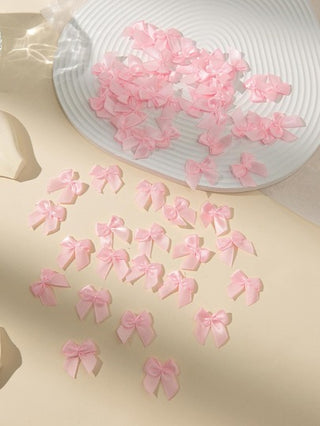 30/50/100/200 قطعة قطع شريط ساتان الحرير DIY لأغراض الإبداع، فساتين الزينة الصغيرة للأحذية والملابس وصناديق الهدايا والملابس الداخلية والاكسسوارات بأحجام متنوعة