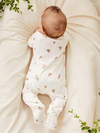Cozy Pixies بدلة قفز ذات أكمام طويلة كاجوال للفتيات الصغيرات