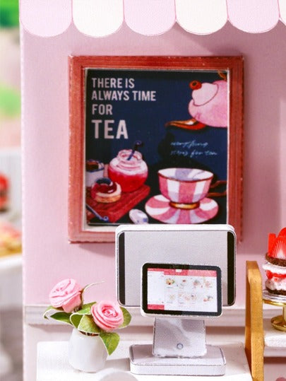 1طقم لعبة حواجز للكبار بتصميم محل حلويات، ديكور غرفة