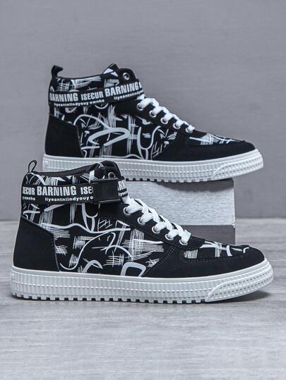 أحذية رياضية كاجوال للرجال، أحذية رياضية مانعة للانزلاق للطلاب، أحذية سكيت عالية الأعلى متعددة الاستخدامات لجميع الفصول، أحذية للرجال