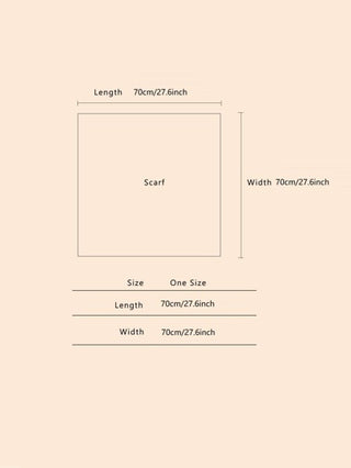 1 قطعة وشاح مربع ذو طبعة نمر، شريط للرأس، اكسسوار للشعر (متعدد الاستخدامات) مناسب للارتداء اليومي كربطة عنق أو شريط للرأس أو شريط للشعر، مثالي لإضفاء لمسة جمالية على إطلالتك
