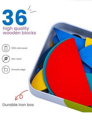 أدوات مكتبية ومدرسية 36 قطعة و 60 بطاقة تصميم - ألعاب أحجية إضافة وترتيب لألواح الخشبية المنقوشة، ألعاب تصنيف وتكديس، لوازم مدرسية، العودة إلى المدرسة