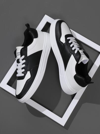 للرجال لونين رباط امامي أحذية سكيت , رياضي حذاء رياضي