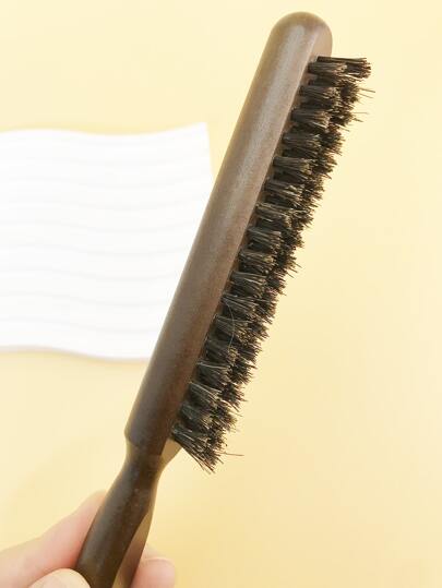 مشط تسريح الشعر بأسنان التشعيث ذو 3/2/1 صف لإضافة حجم للشعر، له ذيل مدبب