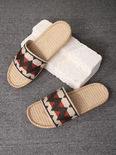 شبشب نمط هندسي الى داخلي للرجالرمضان